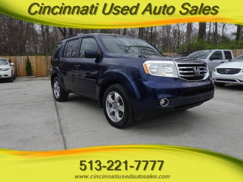 2013 Honda Pilot for sale at Cincinnati Used Auto Sales in Cincinnati OH