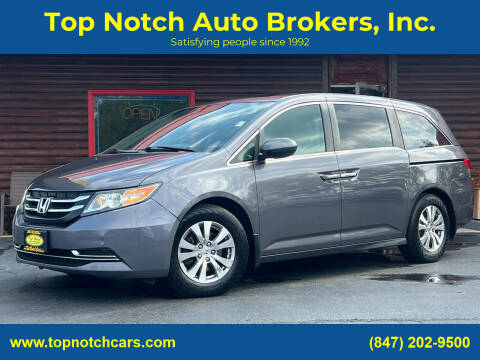 2015 Honda Odyssey for sale at Top Notch Auto Brokers, Inc. in McHenry IL