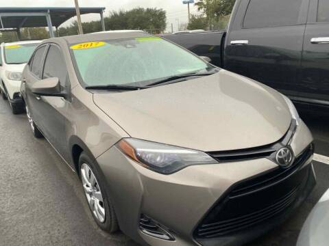 2017 Toyota Corolla for sale at FLORIDA CAR TRADE LLC in Davie FL