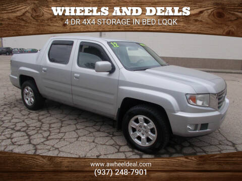 2012 Honda Ridgeline for sale at Wheels and Deals in New Lebanon OH