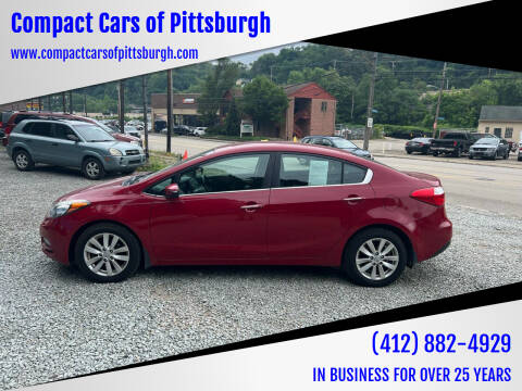 2014 Kia Forte for sale at Compact Cars of Pittsburgh in Pittsburgh PA