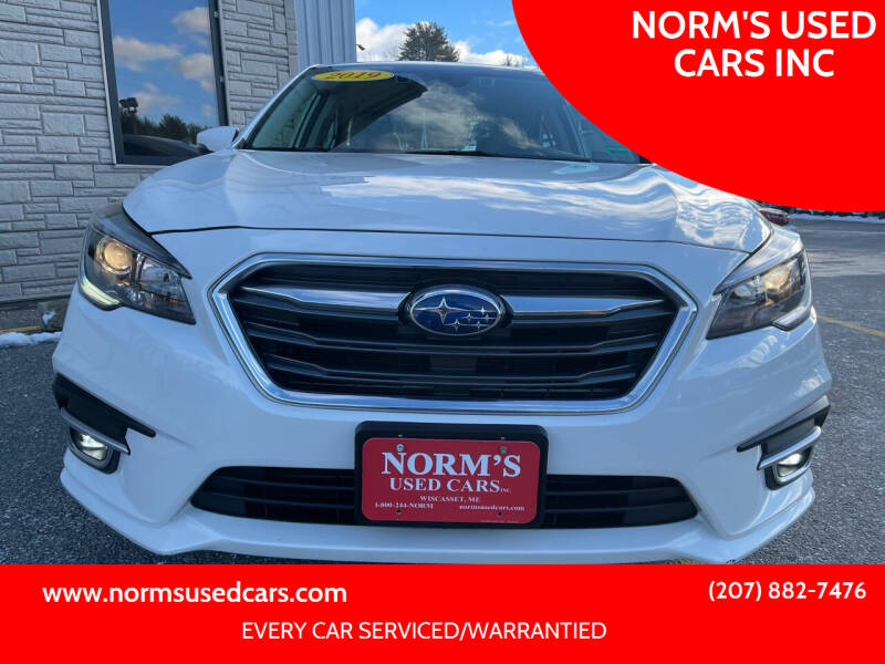 2019 Subaru Legacy for sale at NORM'S USED CARS INC in Wiscasset ME