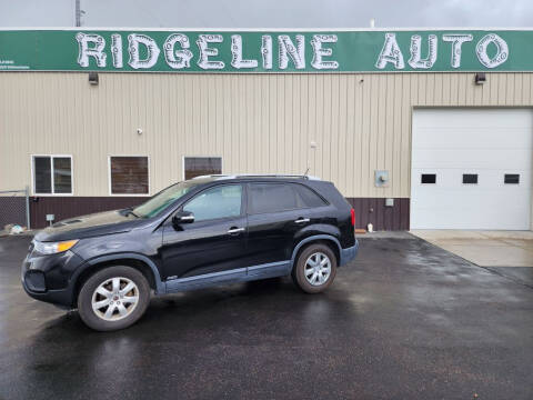 2012 Kia Sorento for sale at RIDGELINE AUTO in Chubbuck ID
