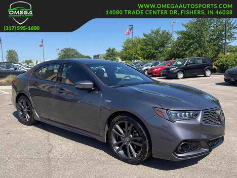 2019 Acura TLX for sale at Omega Autosports of Fishers in Fishers IN