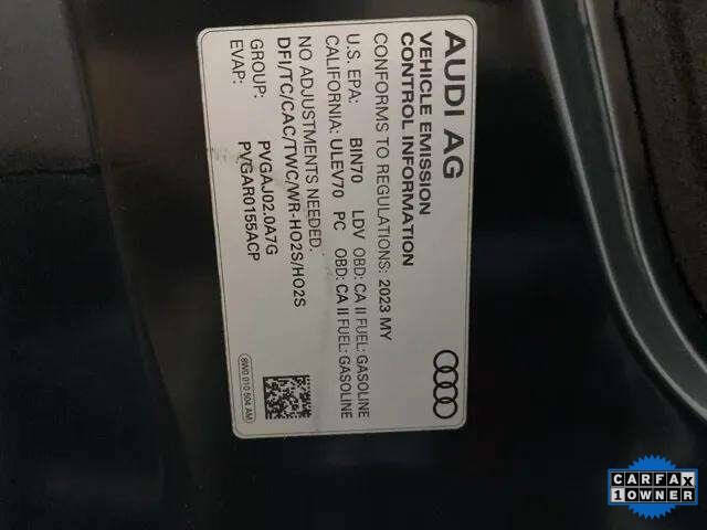 2023 Audi A5 Sportback quattro S line Prem Plus 45 TFSI