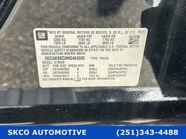 2017 Chevrolet Silverado 1500