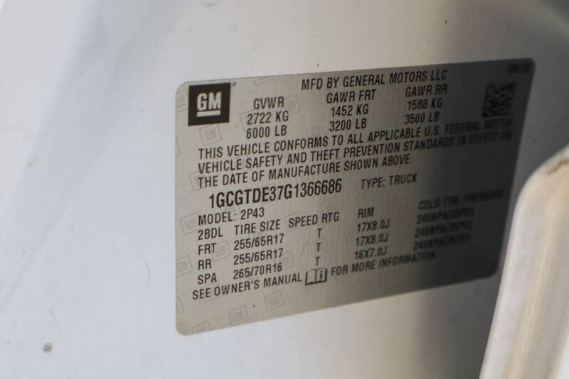 2016 Chevrolet Colorado