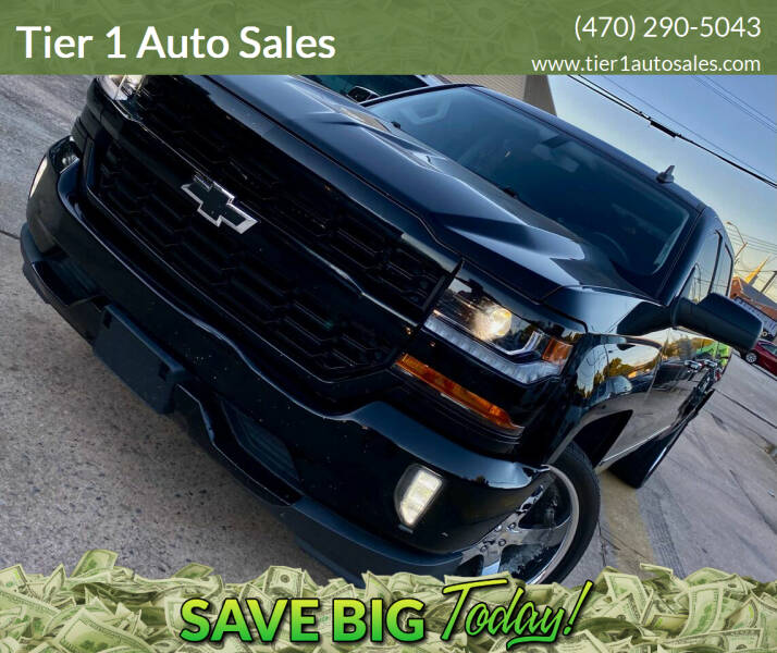 2018 Chevrolet Silverado 1500 for sale at Tier 1 Auto Sales in Gainesville GA