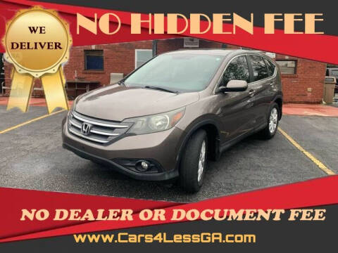 2013 Honda CR-V for sale at Cars4Less GA in Alpharetta GA