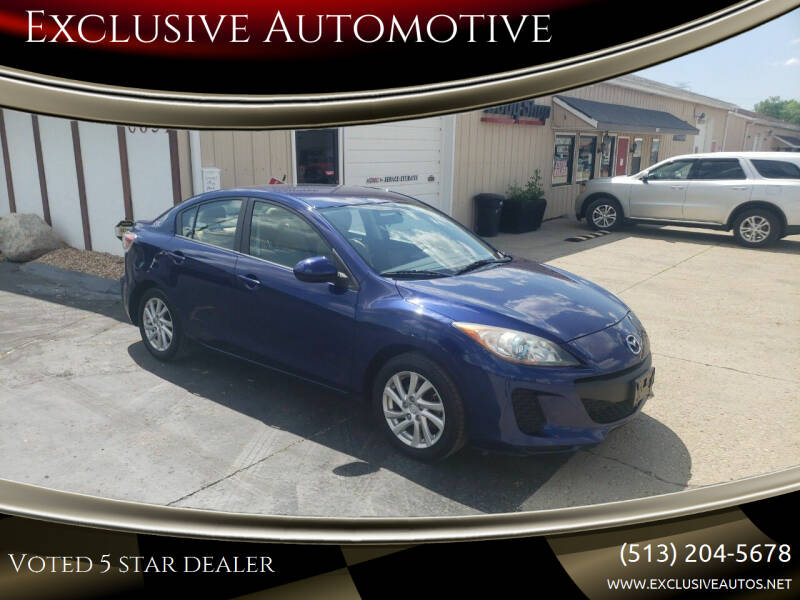 2012 Mazda MAZDA3 for sale at Exclusive Automotive in West Chester OH