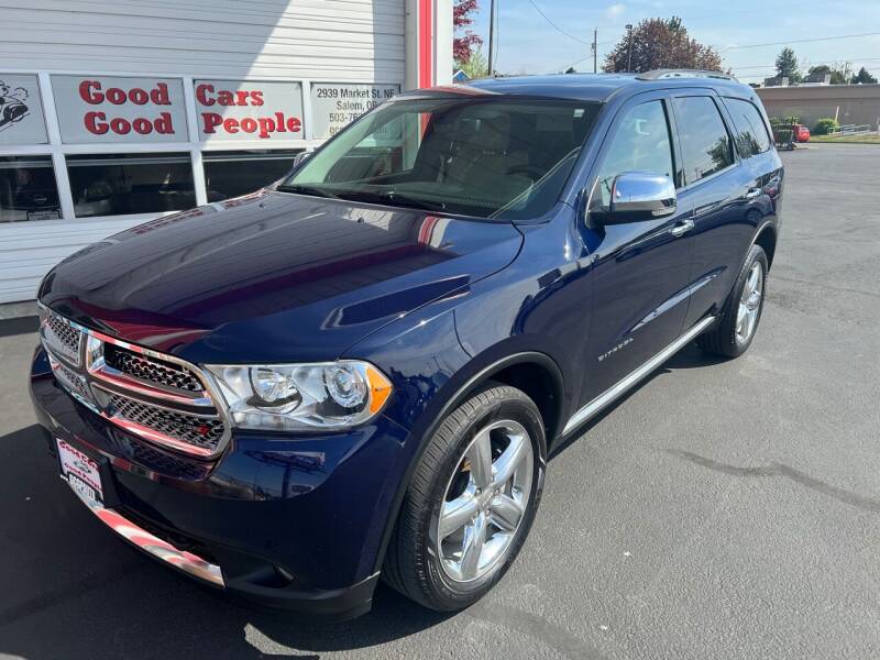 2013 Dodge Durango for sale at Good Cars Good People in Salem OR
