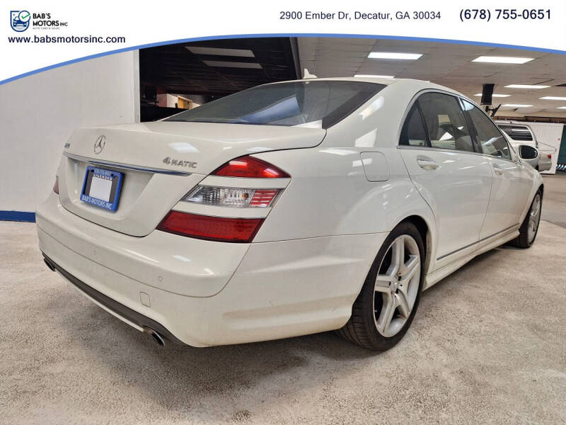 2008 Mercedes-Benz S-Class S 550 4MATIC