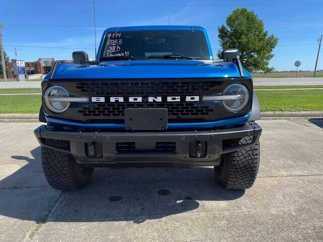 Used 2022 Ford Bronco 4-Door Wildtrak with VIN 1FMEE5DP0NLB50722 for sale in Farina, IL