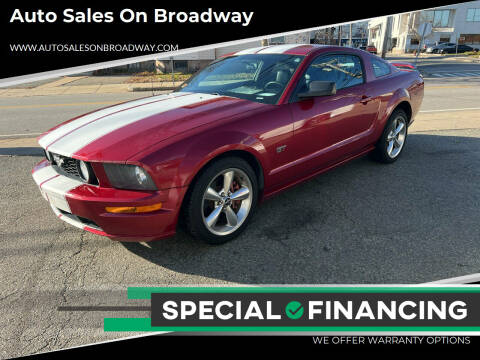 2006 Ford Mustang for sale at Auto Sales on Broadway in Norwood MA