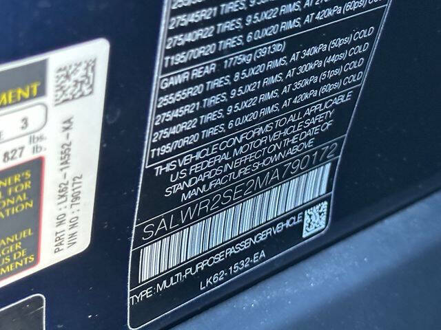 2021 Land Rover Range Rover Sport P525 HSE Dynamic