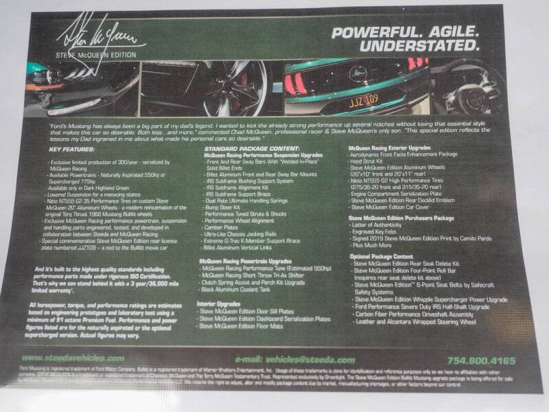 2019 Ford Mustang BULLITT