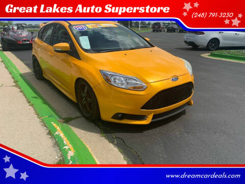 2013 Ford Focus for sale at Great Lakes Auto Superstore in Waterford Township MI