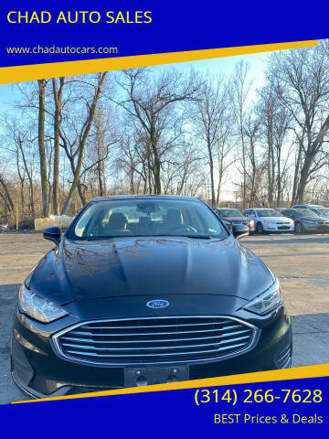 2019 Ford Fusion Hybrid for sale at CHAD AUTO SALES in Saint Louis MO