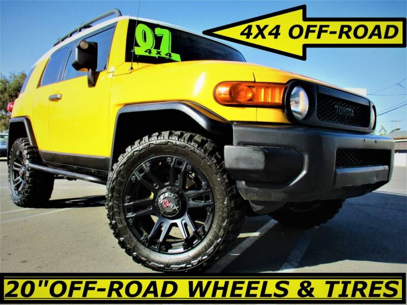 2007 Toyota FJ Cruiser for sale at ALL STAR TRUCKS INC in Los Angeles CA