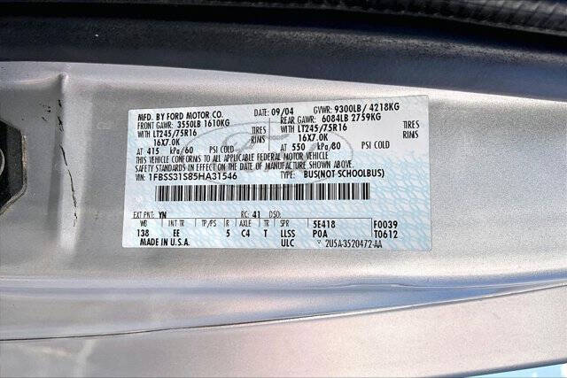 2005 Ford E-Series