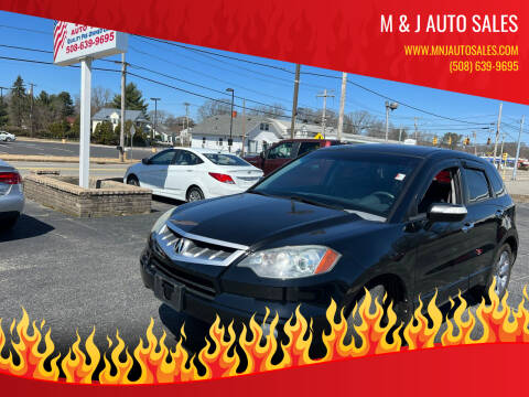 2009 Acura RDX for sale at M & J Auto Sales in Attleboro MA