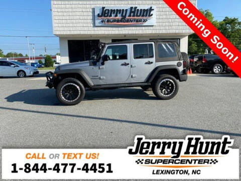 2017 Jeep Wrangler Unlimited for sale at Jerry Hunt Supercenter in Lexington NC