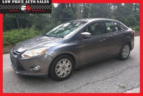 2012 Ford Focus for sale at Low Price Autos in Beaumont TX