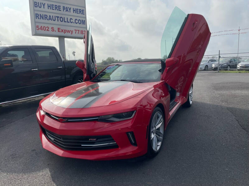 2016 Chevrolet Camaro for sale at RNR AUTO in Harlingen TX