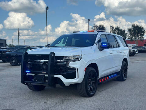 2021 Chevrolet Tahoe for sale at Chiefs Pursuit Surplus - Feniex Turn-Key Builds in Hempstead TX