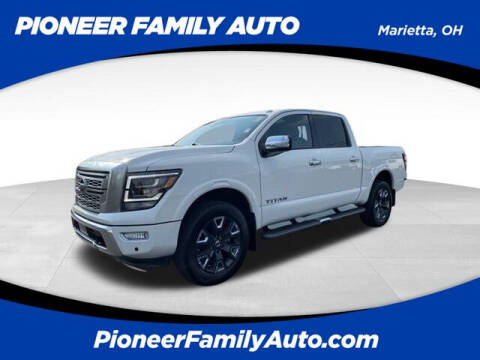 2021 Nissan Titan for sale at Pioneer Family Preowned Autos of WILLIAMSTOWN in Williamstown WV