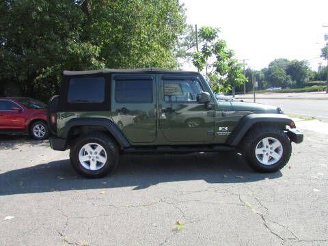 2008 Jeep Wrangler Unlimited for sale at Nutmeg Auto Wholesalers Inc in East Hartford CT