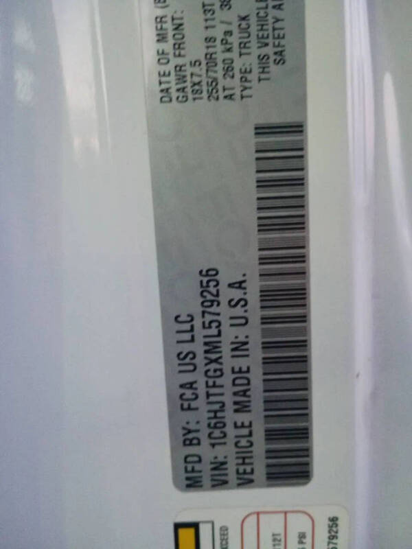 2021 Jeep Gladiator Overland