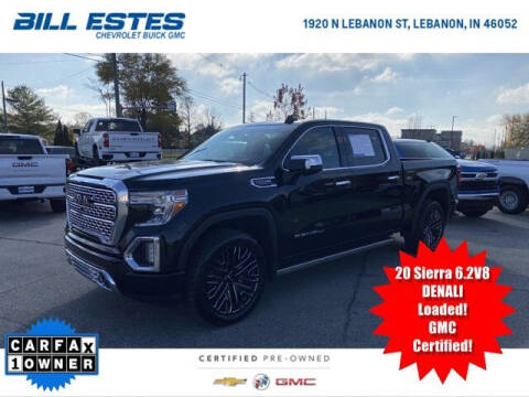 2020 GMC Sierra 1500 for sale at Bill Estes Chevrolet Buick GMC in Lebanon IN