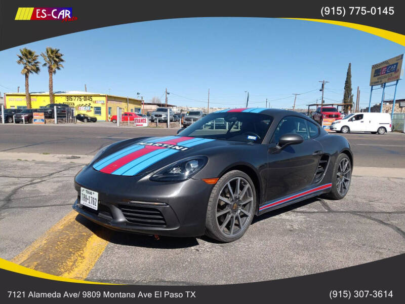 2019 Porsche 718 Cayman for sale at Escar Auto in El Paso TX