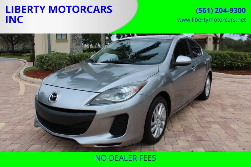 2012 Mazda MAZDA3 for sale at LIBERTY MOTORCARS INC in Royal Palm Beach FL