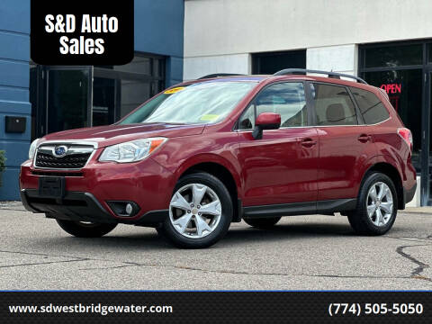 2015 Subaru Forester for sale at S&D Auto Sales in West Bridgewater MA