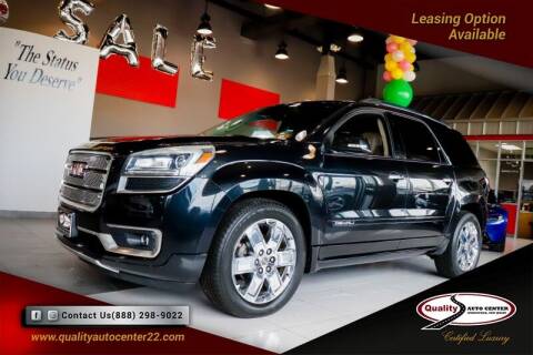 2014 GMC Acadia for sale at Quality Auto Center in Springfield NJ