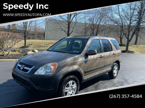 2002 Honda CR-V for sale at WhetStone Motors in Bensalem PA