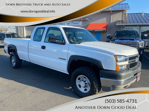 2007 Chevrolet Silverado 2500HD Classic for sale at Dorn Brothers Truck and Auto Sales in Salem OR