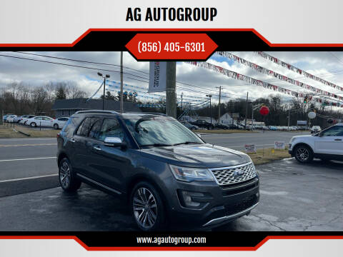 2016 Ford Explorer for sale at AG AUTOGROUP in Vineland NJ