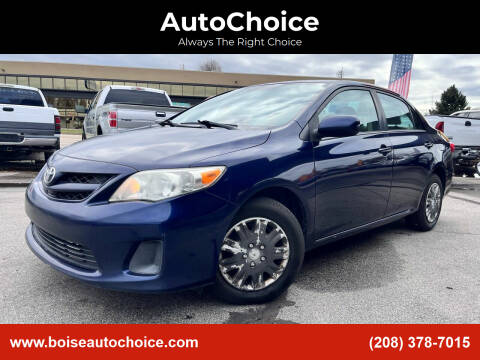 2011 Toyota Corolla for sale at AutoChoice in Boise ID