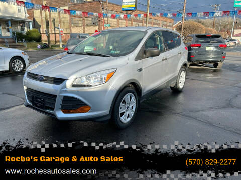 2013 Ford Escape for sale at Roche's Garage & Auto Sales in Wilkes-Barre PA