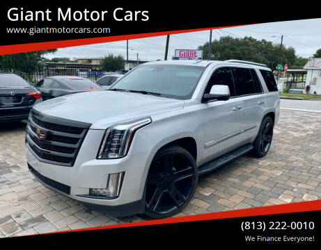 2016 Cadillac Escalade for sale at Giant Motor Cars in Tampa FL