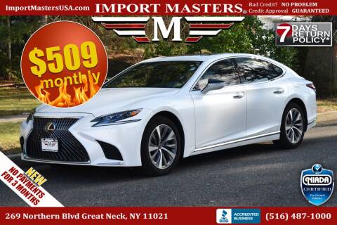 2019 Lexus LS 500 for sale at Import Masters in Great Neck NY