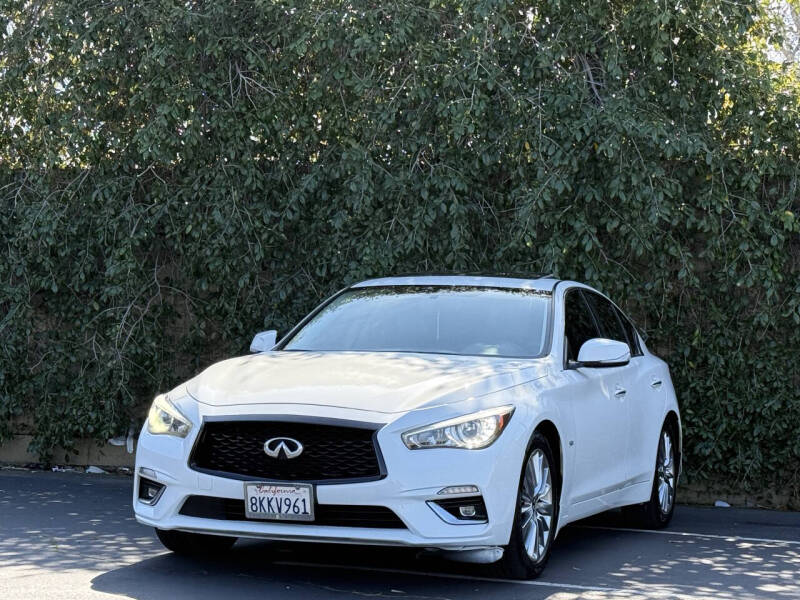 Used 2019 INFINITI Q50 LUXE with VIN JN1EV7AP1KM540788 for sale in Sacramento, CA