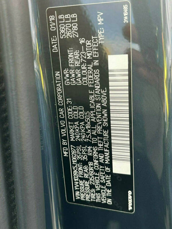 2018 Volvo XC60 T5 Momentum