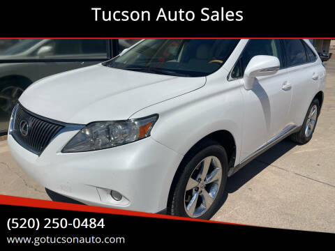 2010 Lexus RX 350 for sale at Tucson Auto Sales in Tucson AZ
