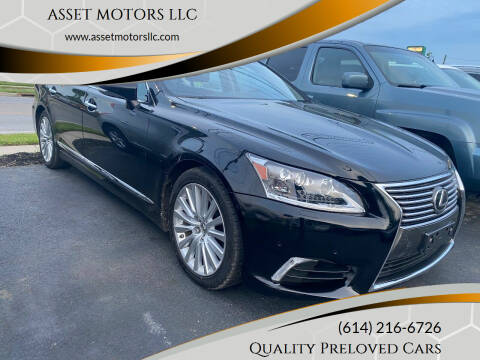 2014 Lexus LS 460 for sale at ASSET MOTORS LLC in Westerville OH