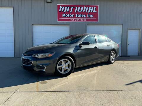 2017 Chevrolet Malibu for sale at National Motor Sales Inc in South Sioux City NE