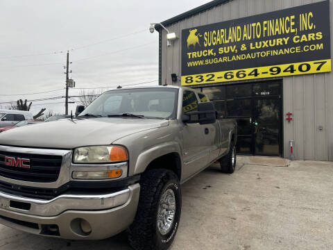 2003 GMC Sierra 2500HD for sale at Sugarland Auto Finance in Houston TX